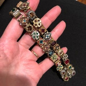 Sweet Romance Royal Renaissance Canterbury double strand bracelet